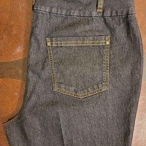 CLEARANCE-  Bisou Bisou- Black Denim Jeans